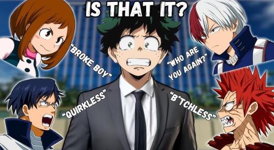 Deku Peak in High School