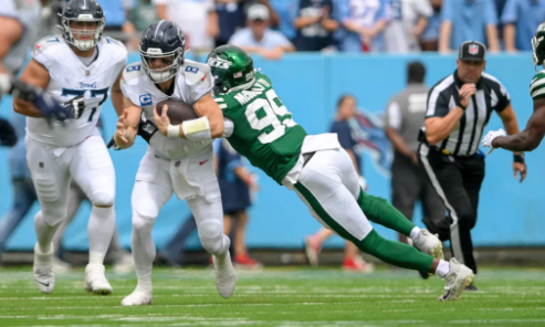 Tennessee Titans vs New York Jets match player stats