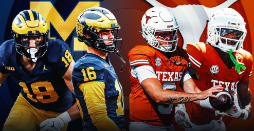 Michigan Wolverines football vs Texas Longhorns football match player stats