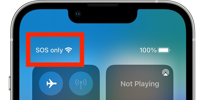 What Does SOS Mean on iPhone