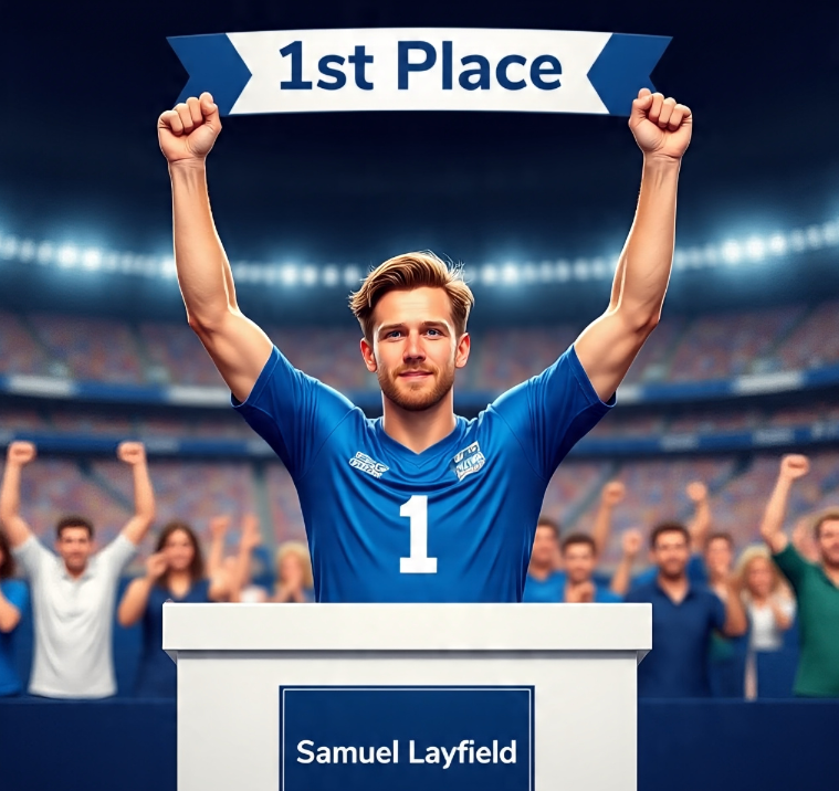 1st place Samuel Layfield